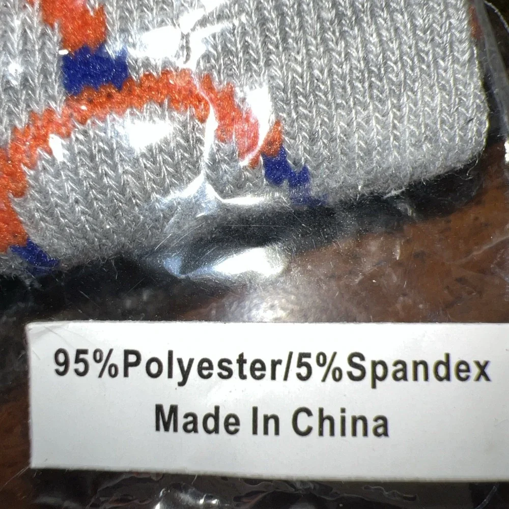 University of Florida UF School of‎ Medicine EKG Crew Socks 8-12 Stethoscope NEW